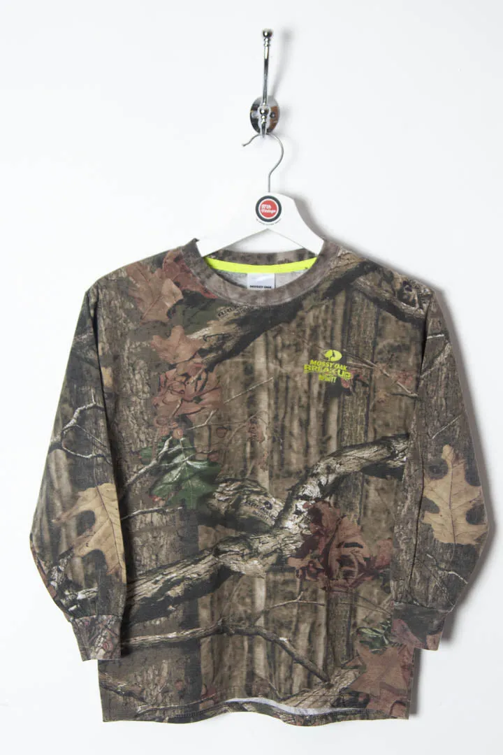 Kids Realtree Camo Longsleeve T-Shirt (Boys Medium)