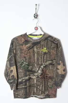 Kids Realtree Camo Longsleeve T-Shirt (Boys Medium)