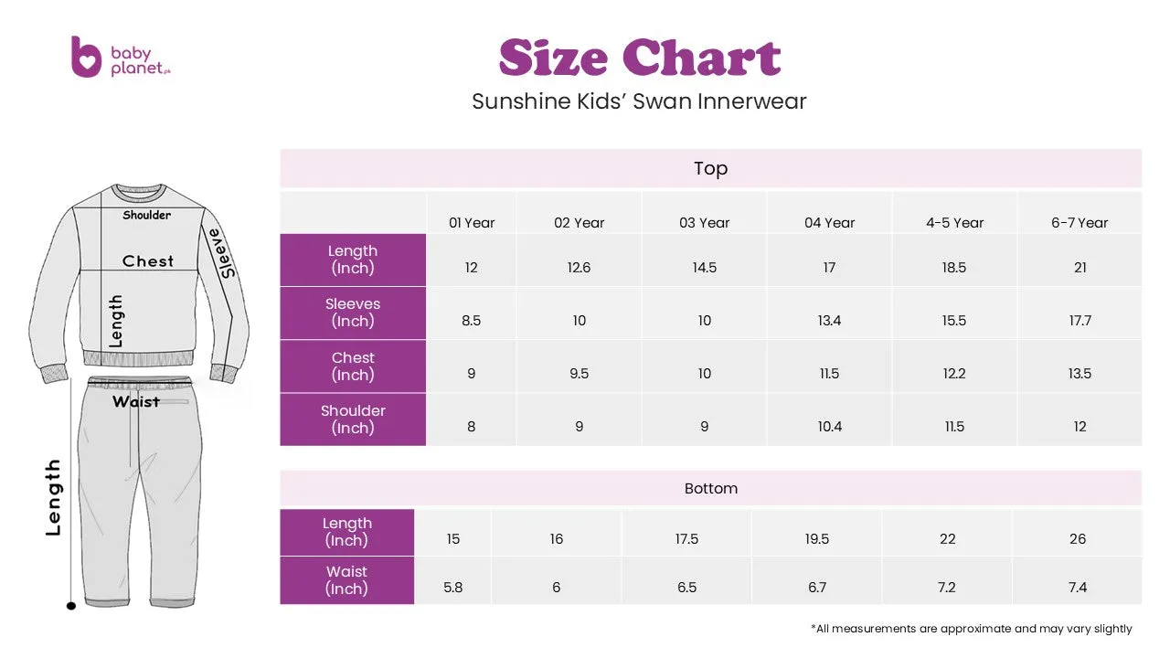 Kids Rib Innerwear Brown Sw - Sunshine
