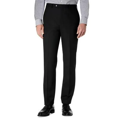 Lauren Ralph Lauren Mens Classic fit Dress Pants 33 / 30 Black Solid