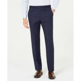 Lauren Ralph Lauren Mens Classic fit Dress Pants 33 / 30 Navy Blue Plaid