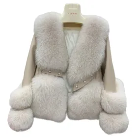 Leather Sheepskin Coat