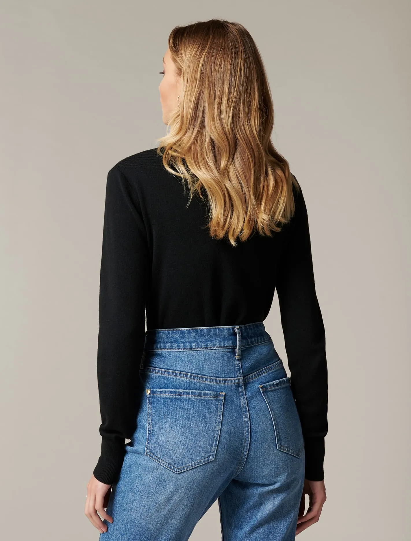 Lennox Halo Neck Knit Jumper
