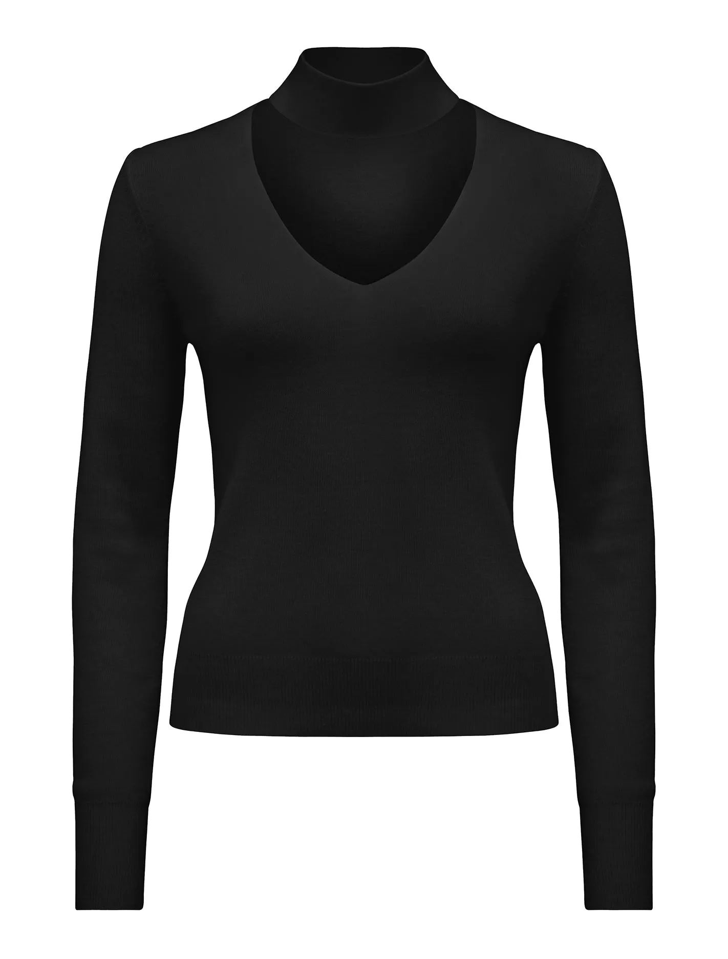 Lennox Halo Neck Knit Jumper