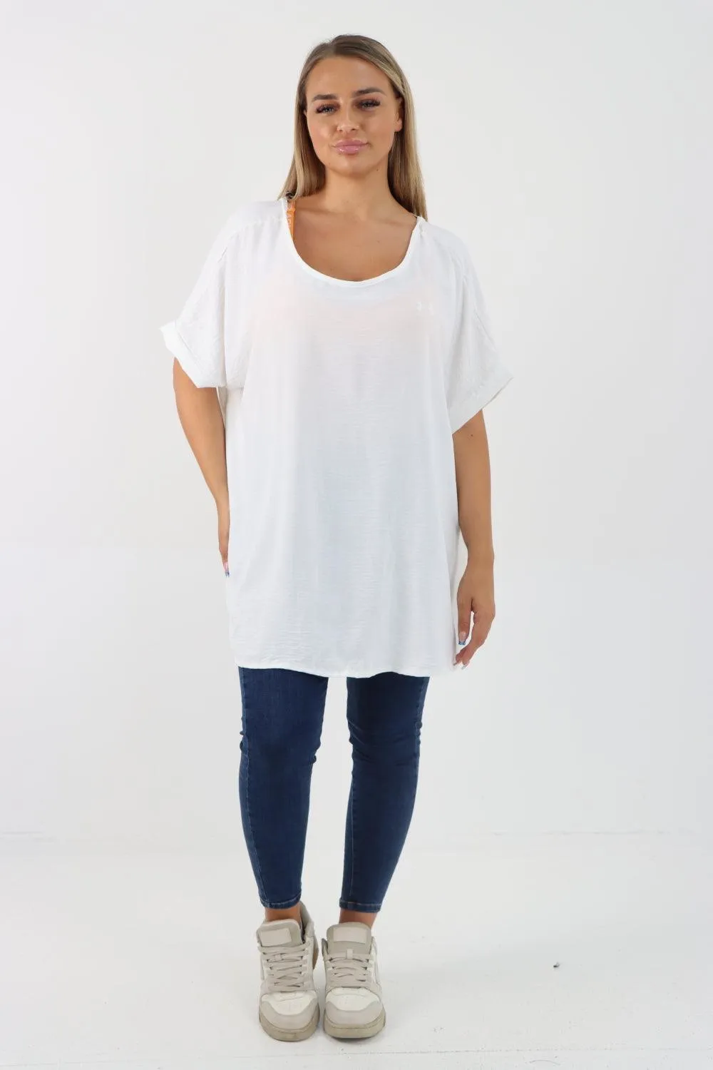 Leopard Tie Back Knot Tunic Top