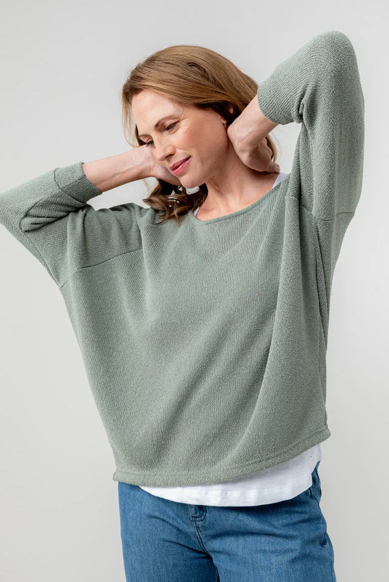 Lily & Me Laburnum Top in Sage
