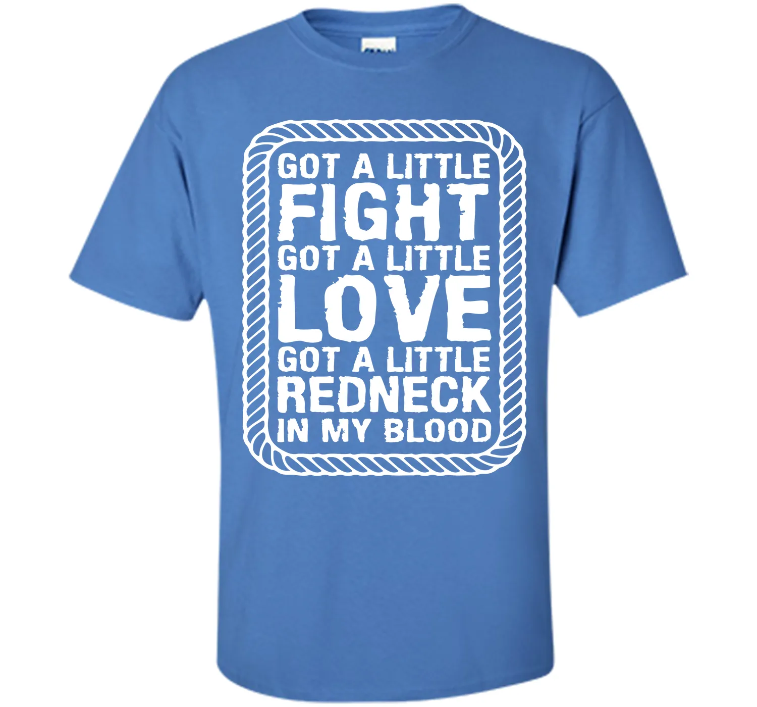 Little Fight Love and Redneck in My Blood T-shirt T-Shirt