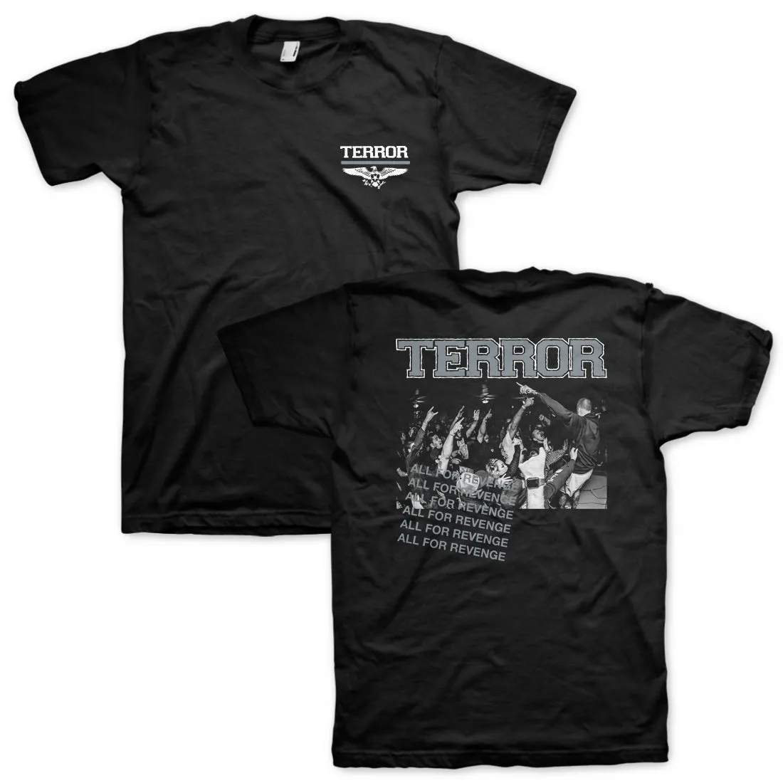 Live Revenge Black T-Shirt