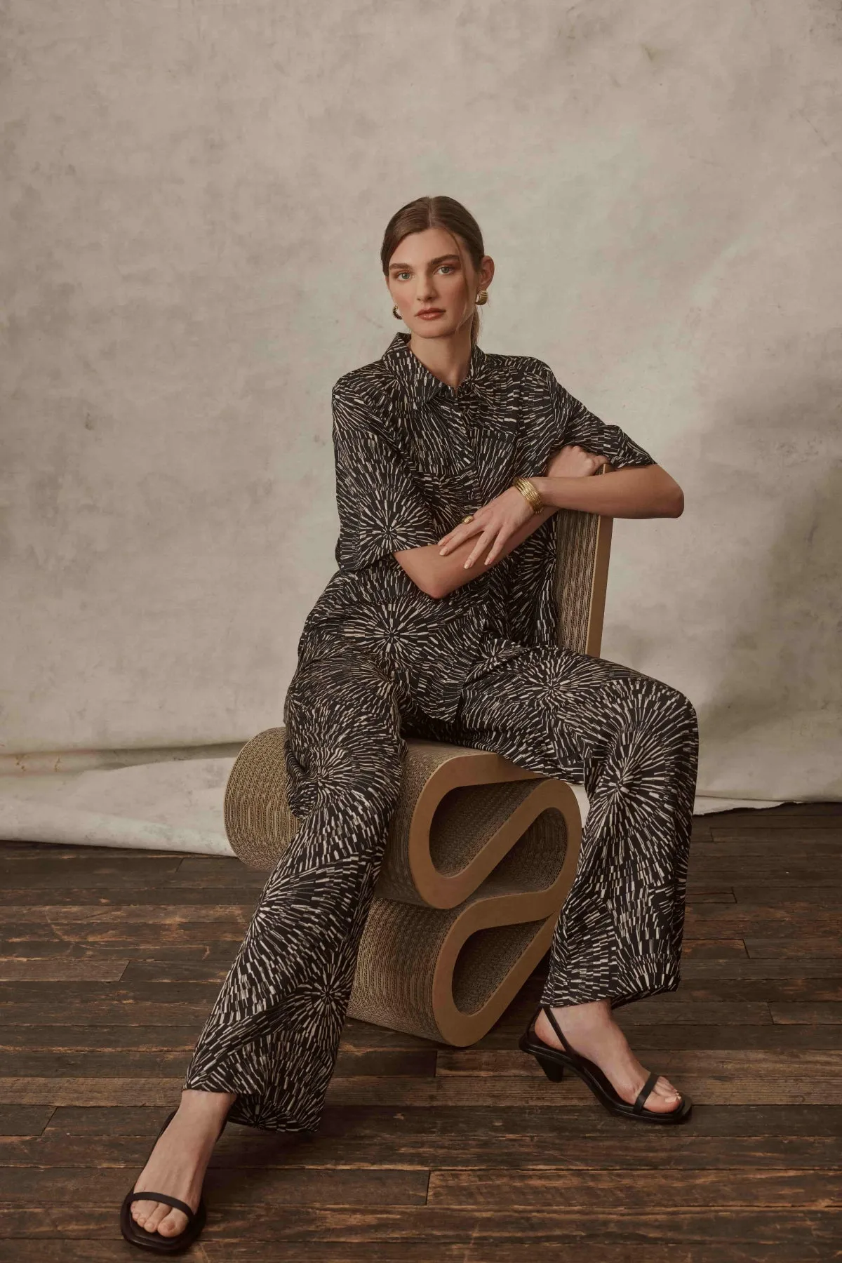 Madie Pant - Kaleidascope Print