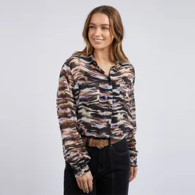 Mala Abstract Blouse - Print