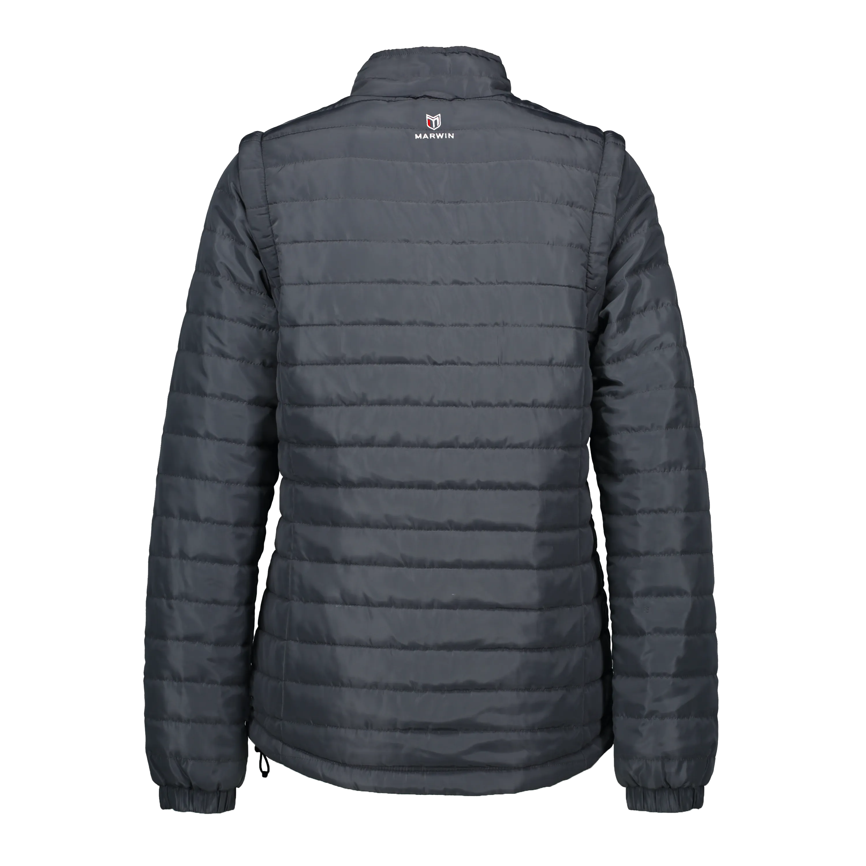 Marwin Sports Dodge Hellcat Puffer Women's Jacket - Grey