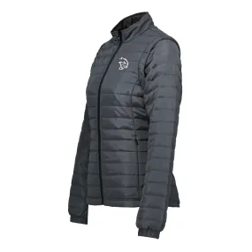 Marwin Sports Dodge Hellcat Puffer Women's Jacket - Grey