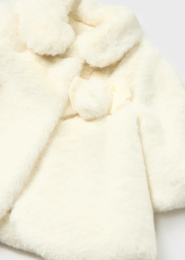 Mayoral Faux fur coat