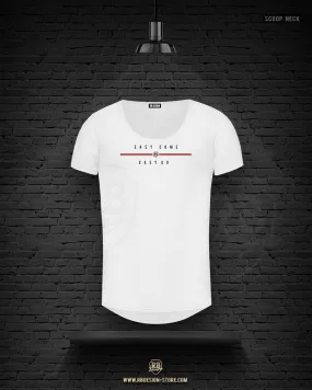 Mens T-shirt "Easy Come Easy Go" MD947