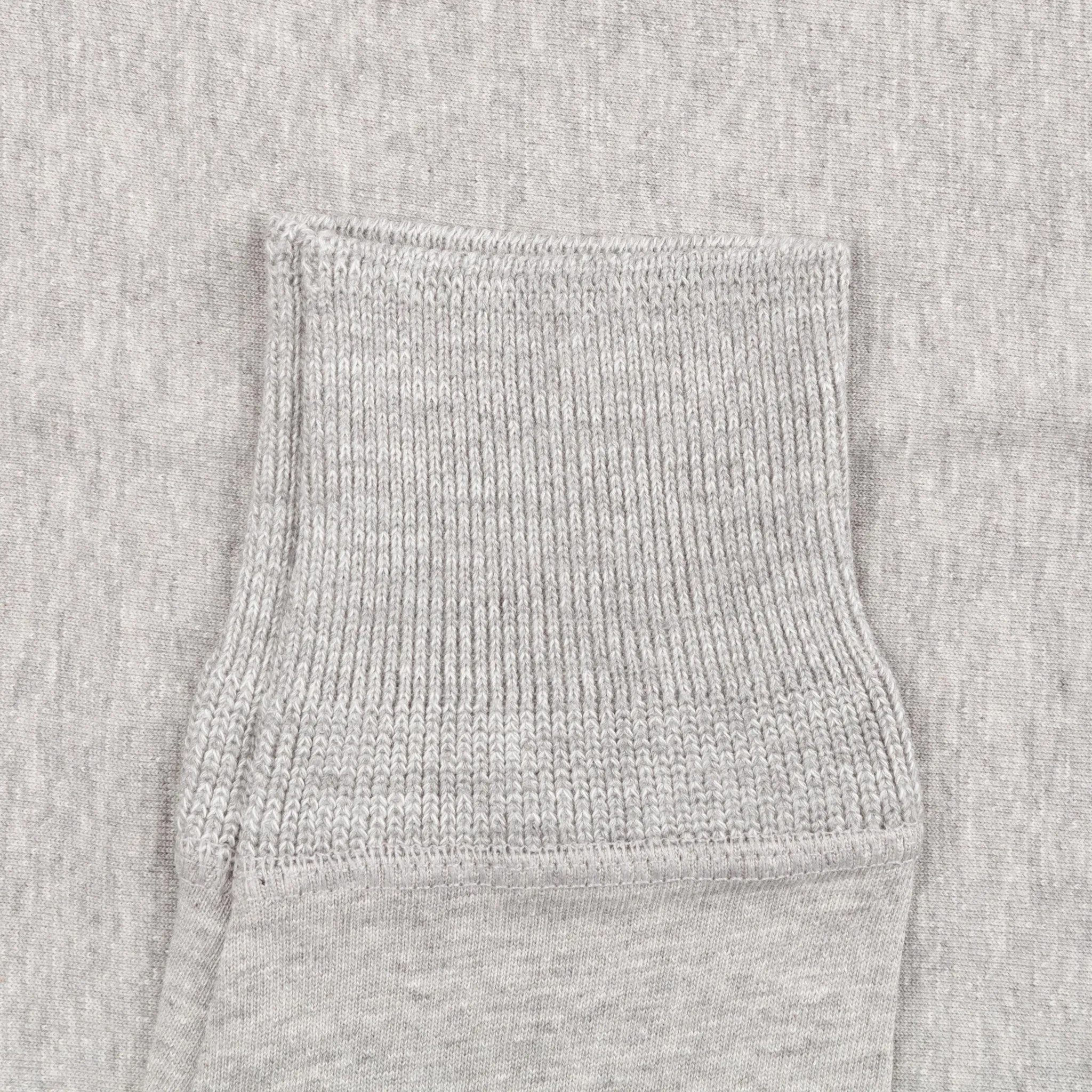 Merz B. Schwanen 206 button facing shirt 1/1 sleeve grey melange