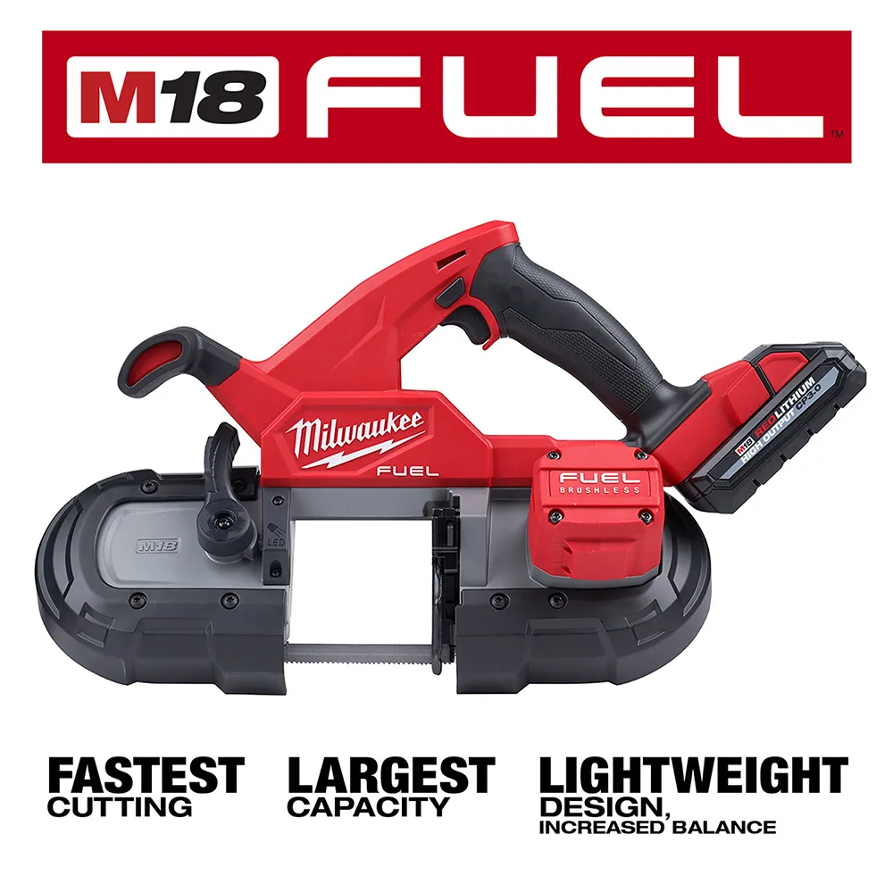 Milwaukee M18 Fuel Compact Band Saw Kit