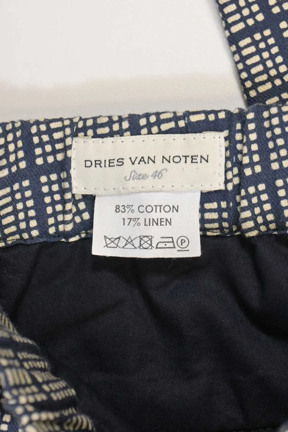 [MW64] Dries Van Noten | Drawstring Pants