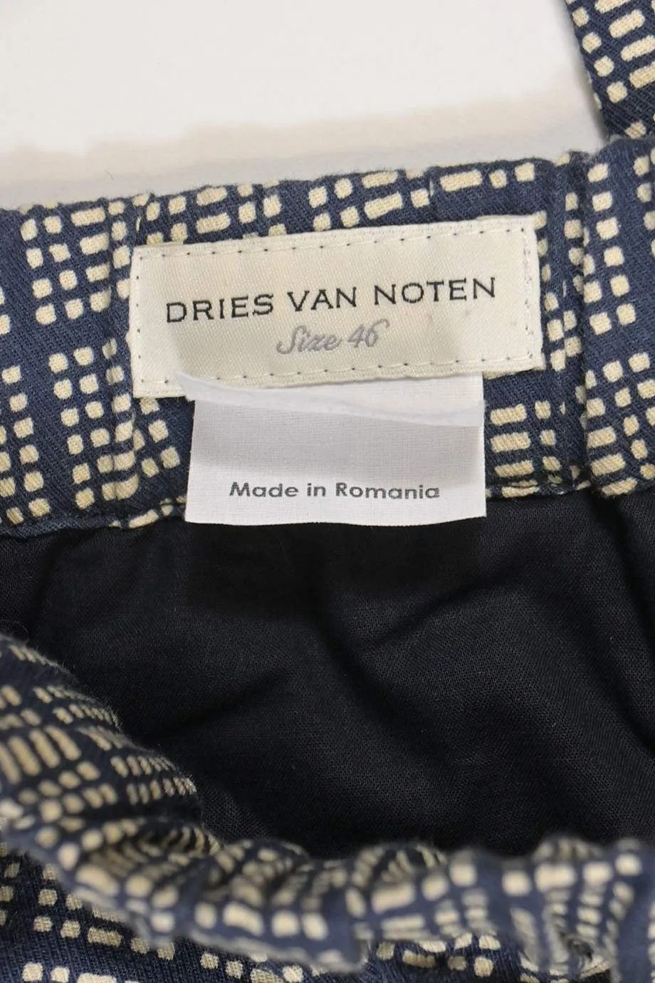 [MW64] Dries Van Noten | Drawstring Pants