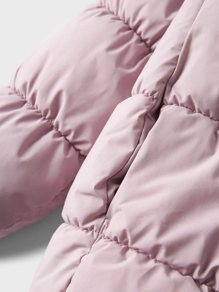 Name it Girls Winter Puffa Jacket - Pink