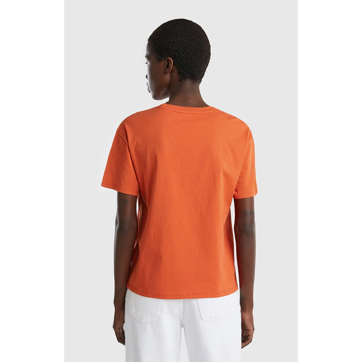 Neon Orange Basic Tshirt