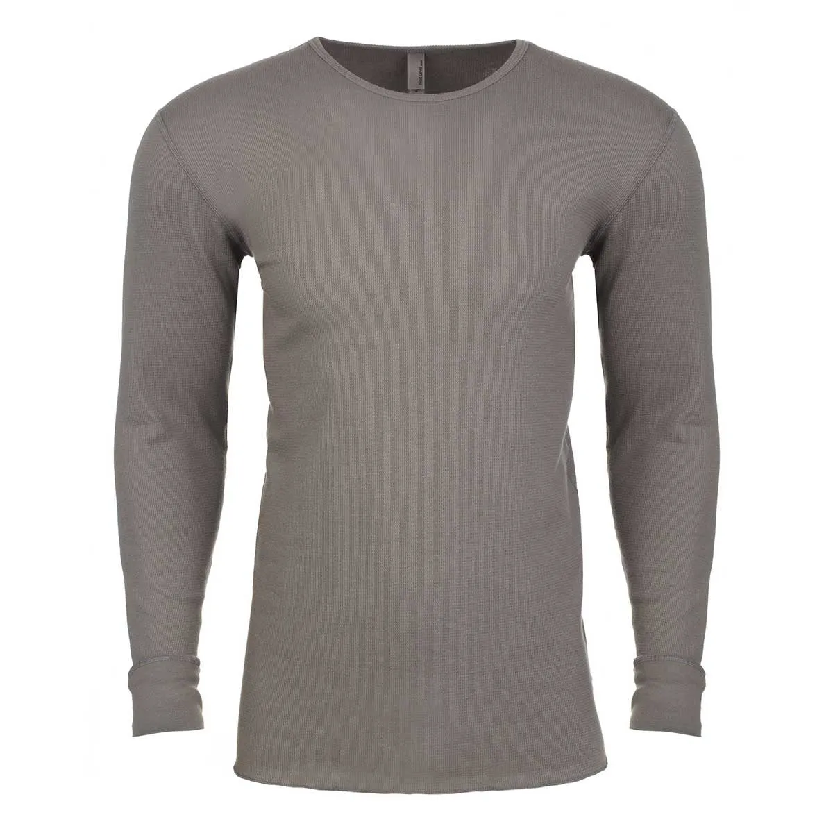 Next level Men's Warm Gray Blended Thermal Tee