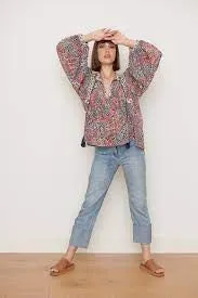 Odetta Blouse - Petula Print