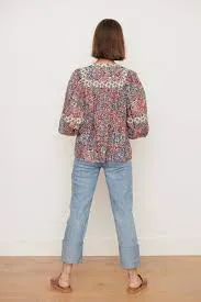 Odetta Blouse - Petula Print