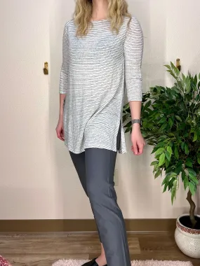 Organic Linen Jersey Stripe Tunic