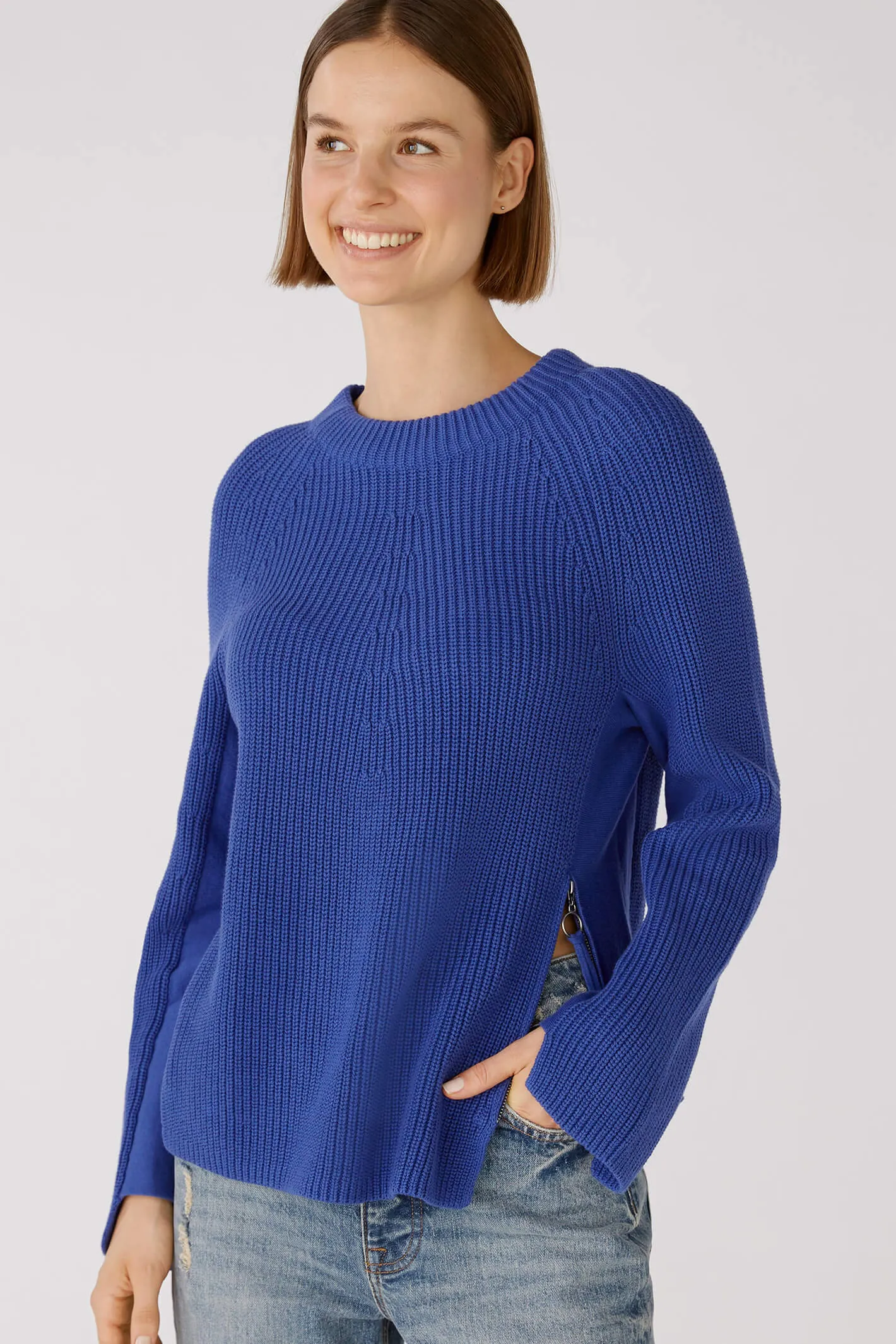 Oui 79916 Rubi Blue Jumper