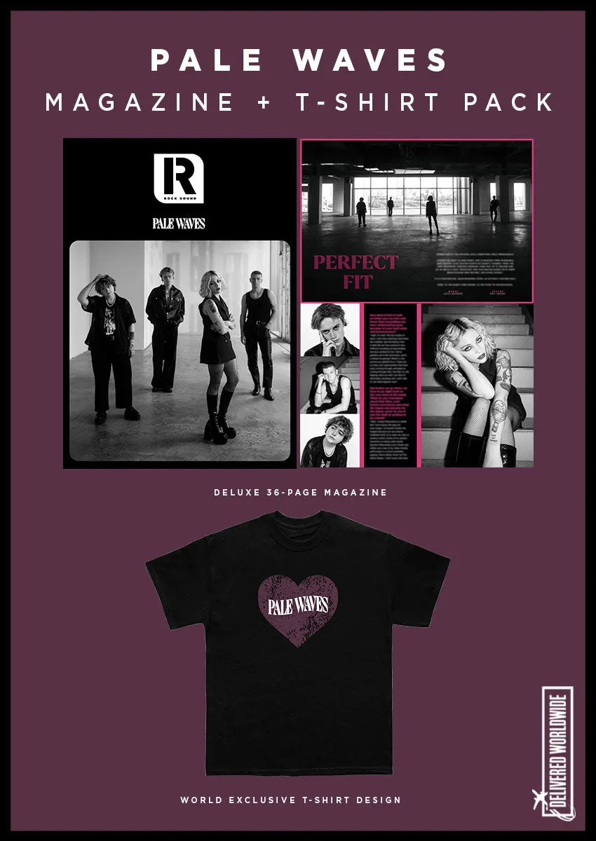 Pale Waves: Magazine & T-Shirt Pack