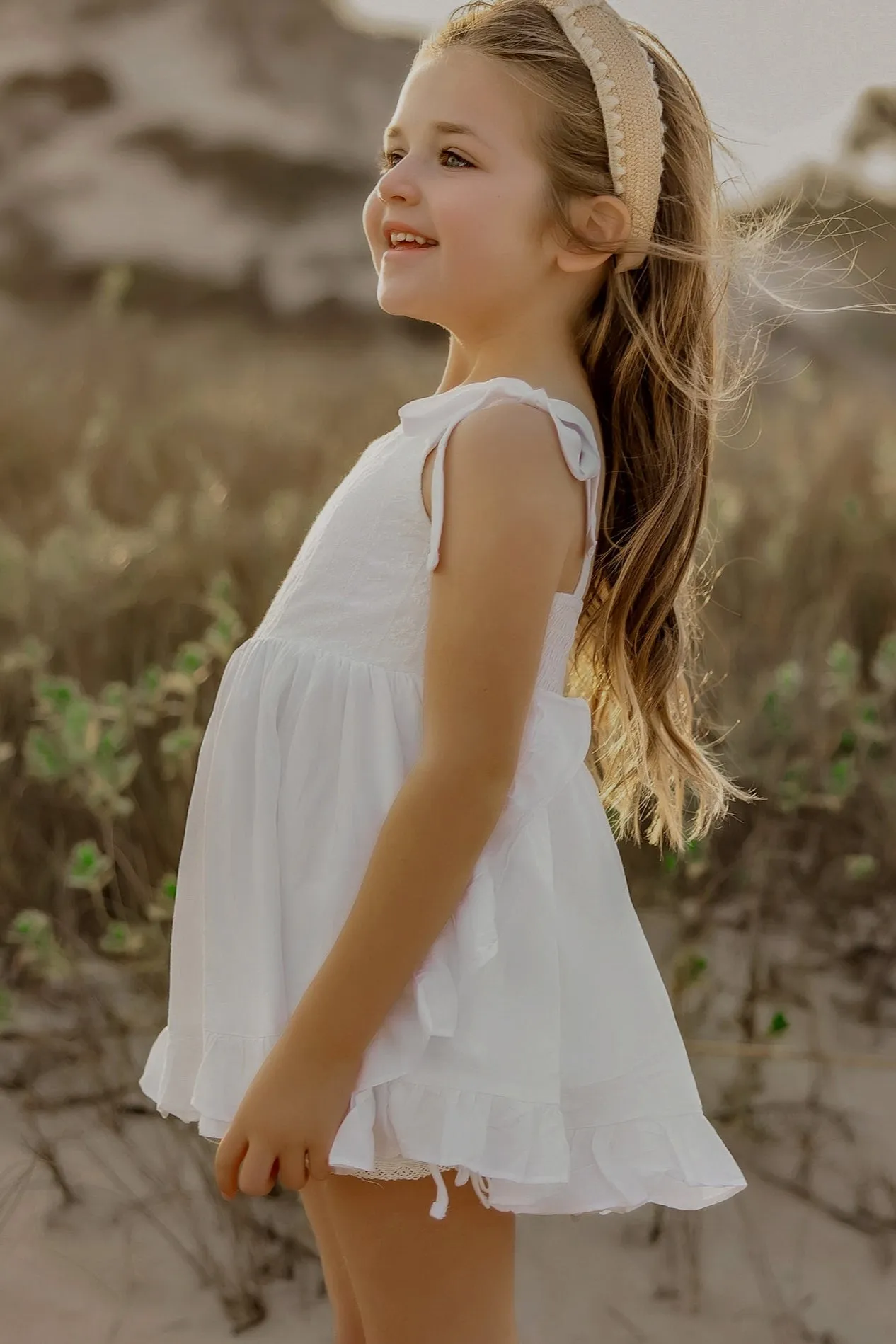 Penny Tunic Set (pure white)