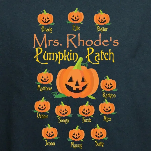 Personalized Pumpkin Patch T-Shirt- Adult