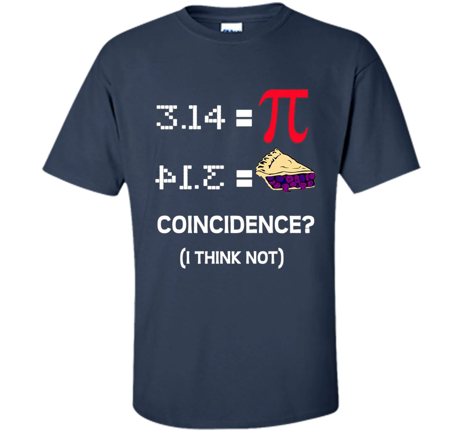 Pi Day 2017 Funny Pie Style T-Shirt for Math Geeks