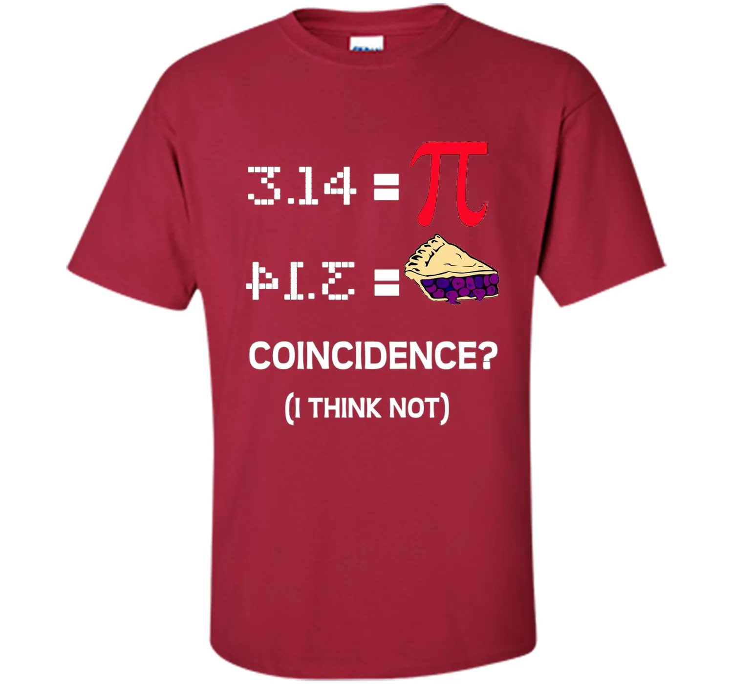 Pi Day 2017 Funny Pie Style T-Shirt for Math Geeks