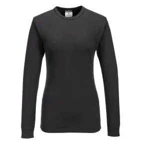 Portwest B126 Womens Thermal Insulated Long Sleeve T-Shirt