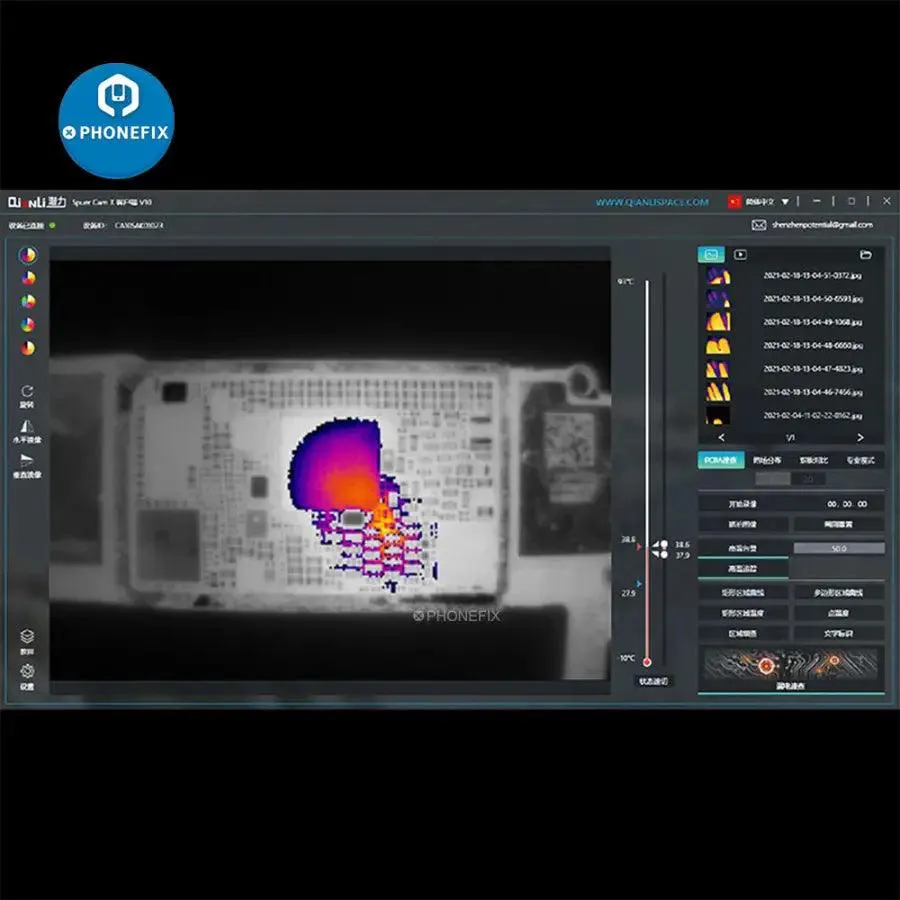 QIANLI SuperCam 3D Thermal Imager Camera for PCB Troubleshoot