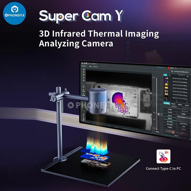 QIANLI SuperCam 3D Thermal Imager Camera for PCB Troubleshoot