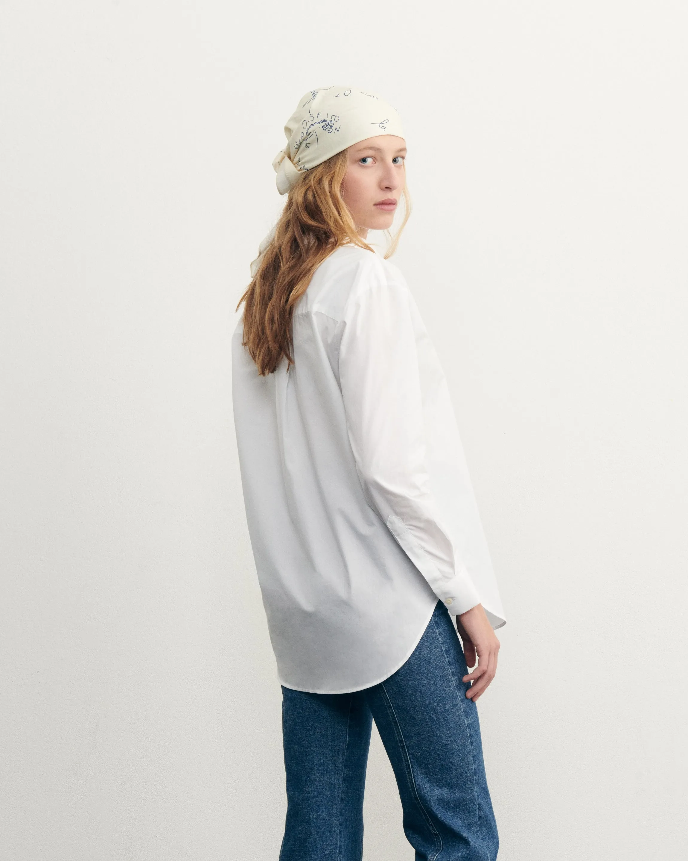 "Amour" saint ger poplin shirt