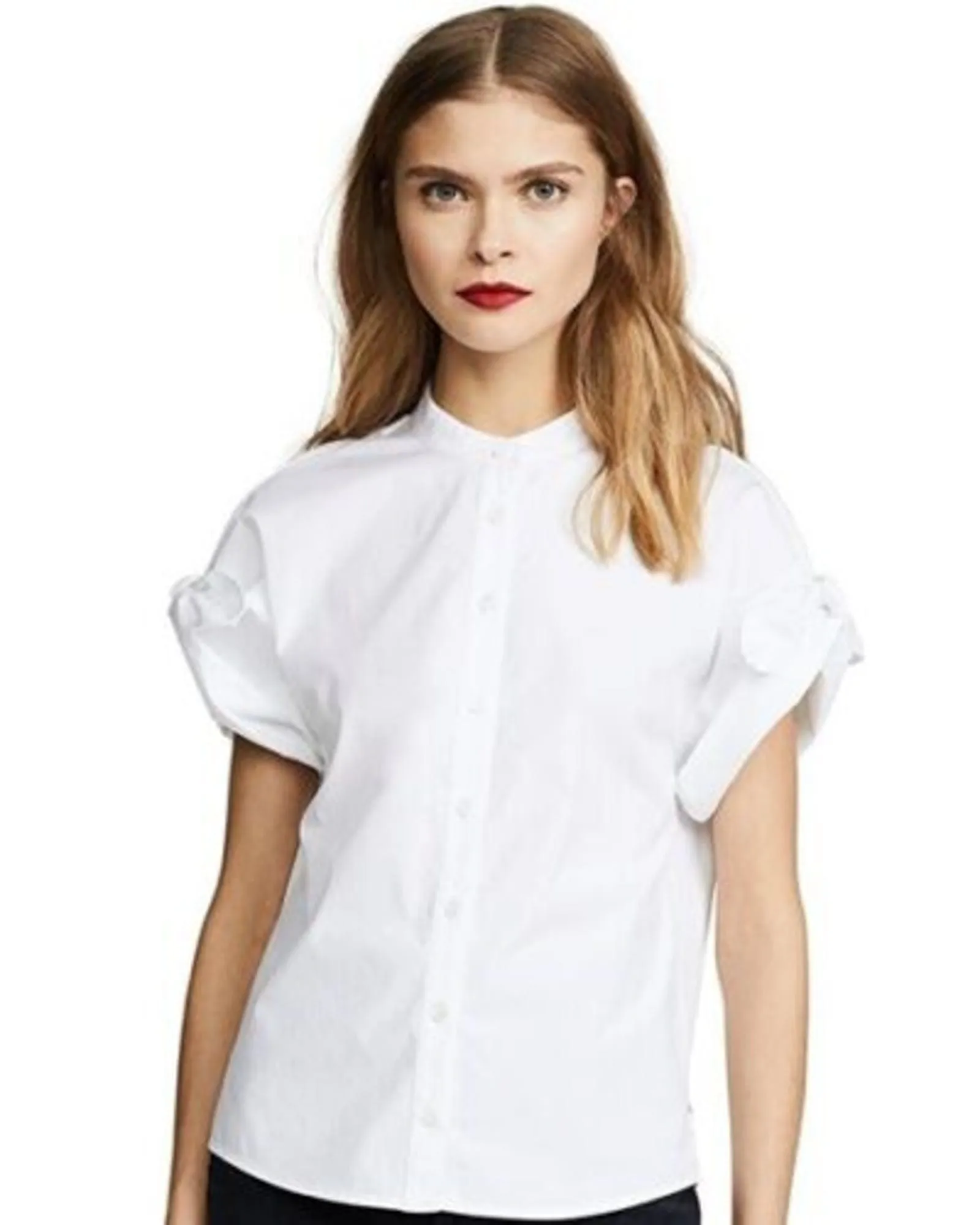 "Sanaa" Stretch Cotton Shirt