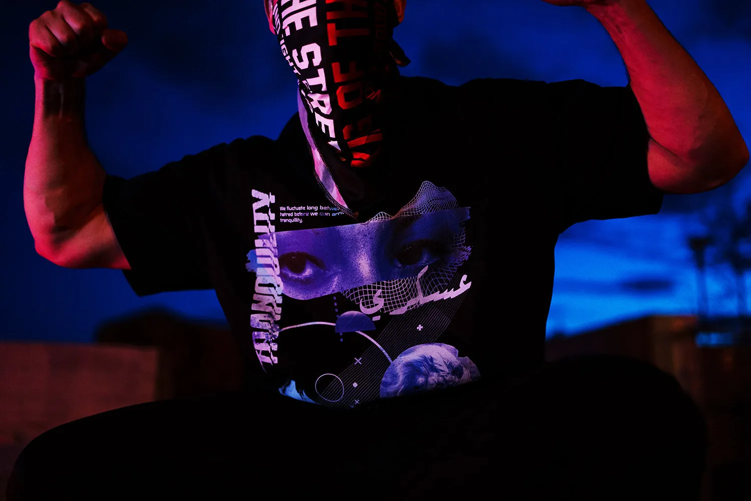 "TRANQUILITY" OVERSIZE T-SHIRT