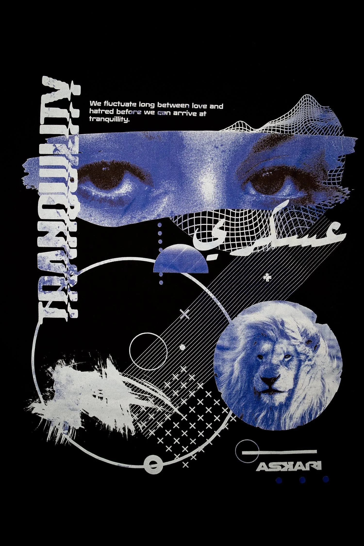 "TRANQUILITY" OVERSIZE T-SHIRT