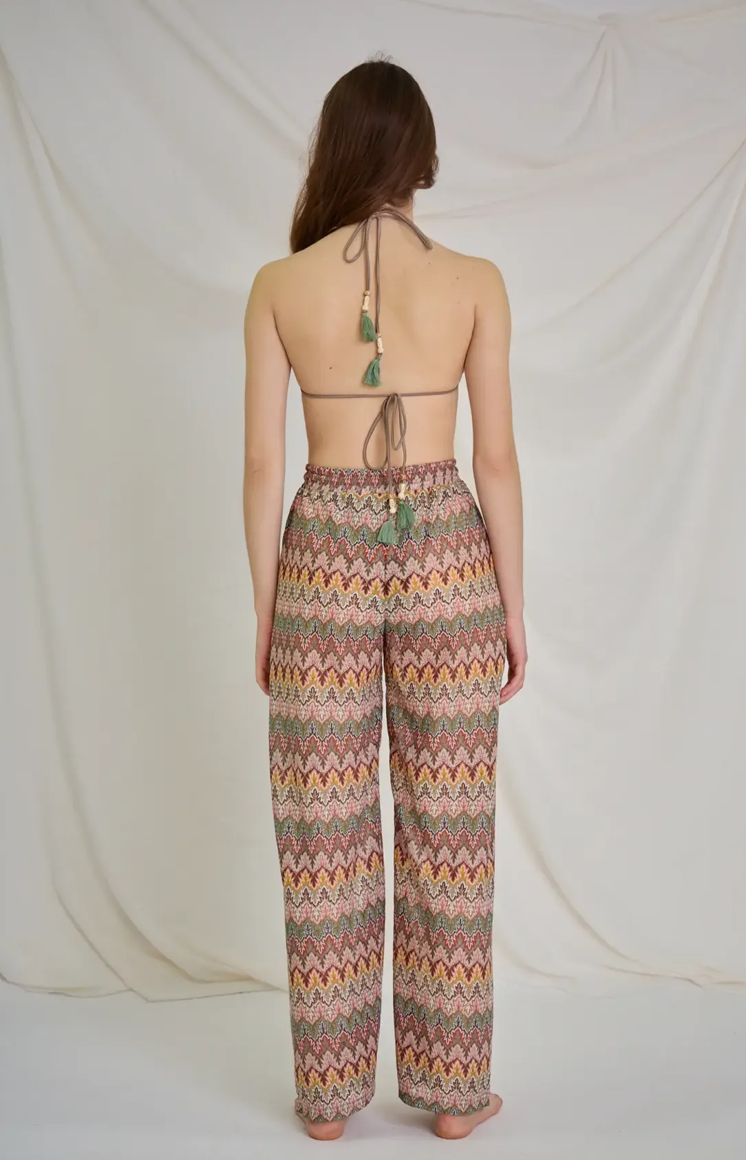 Rose Blush Broderie Beach Pants *LAST ONE - Sz L*