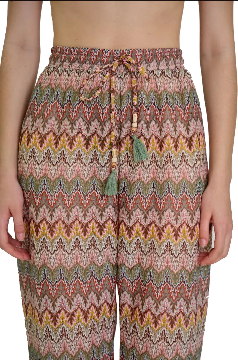 Rose Blush Broderie Beach Pants *LAST ONE - Sz L*