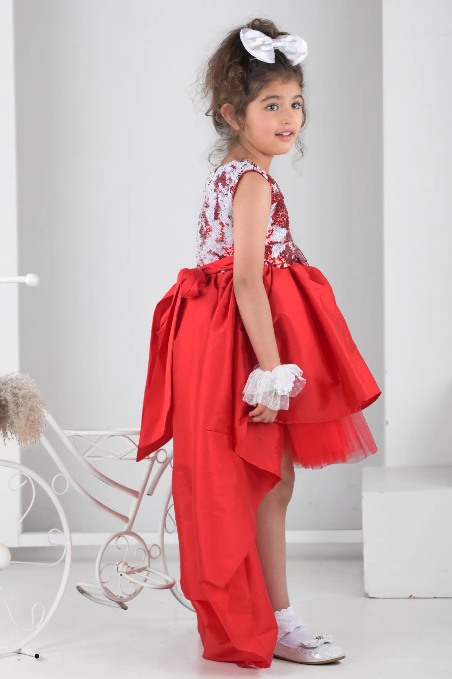 Ruby Princess Hi-Low Dress