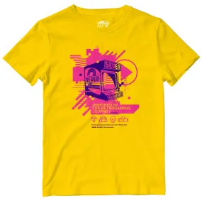Seven Squared Logo Retro Gaming T-Shirt