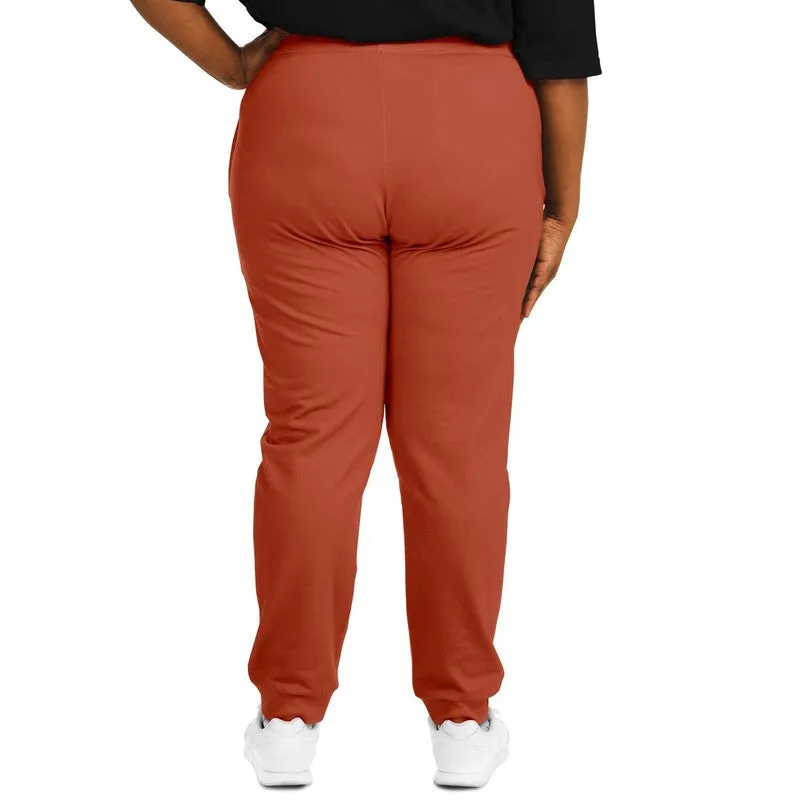 Shaded Midtone Red Joggers | Unisex | with PLUS sizes | C0M80Y80K30