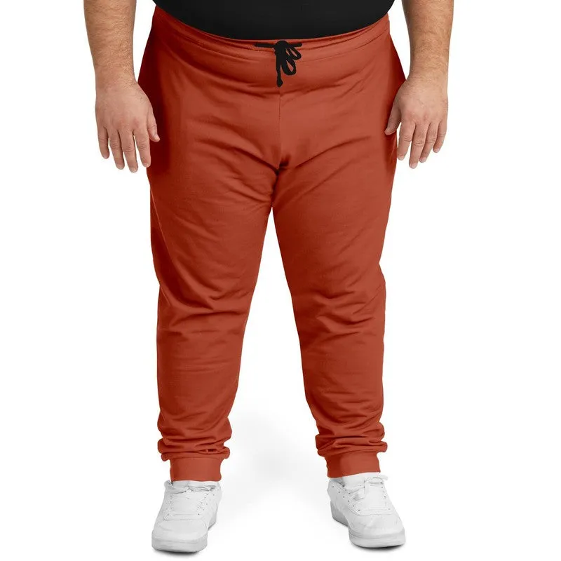 Shaded Midtone Red Joggers | Unisex | with PLUS sizes | C0M80Y80K30