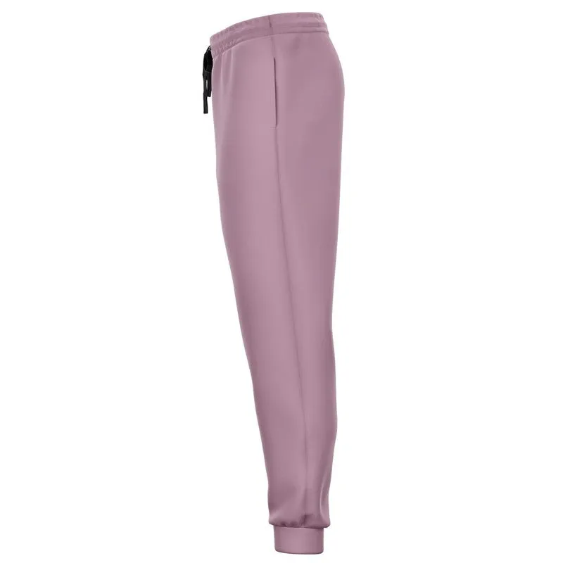 Shaded Pale Pastel Magenta Brown Joggers | Unisex | with PLUS sizes | C0M30Y0K30