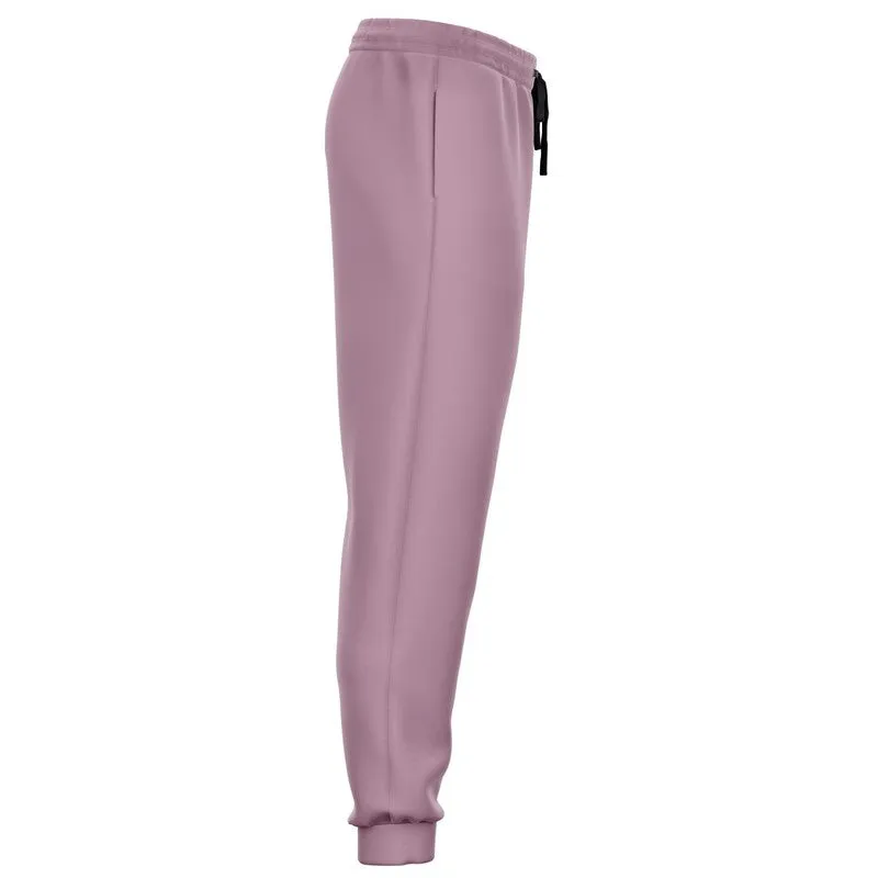 Shaded Pale Pastel Magenta Brown Joggers | Unisex | with PLUS sizes | C0M30Y0K30