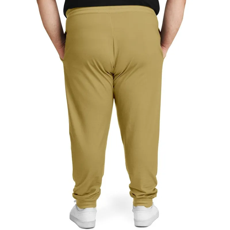 Shaded Pastel Yellow Joggers | Unisex | with PLUS sizes | C0M15Y60K30
